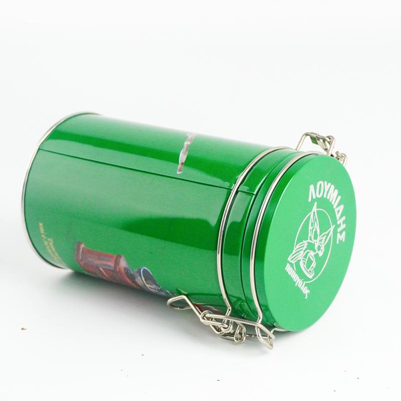Cookie Tin Metal Can misy buckle
