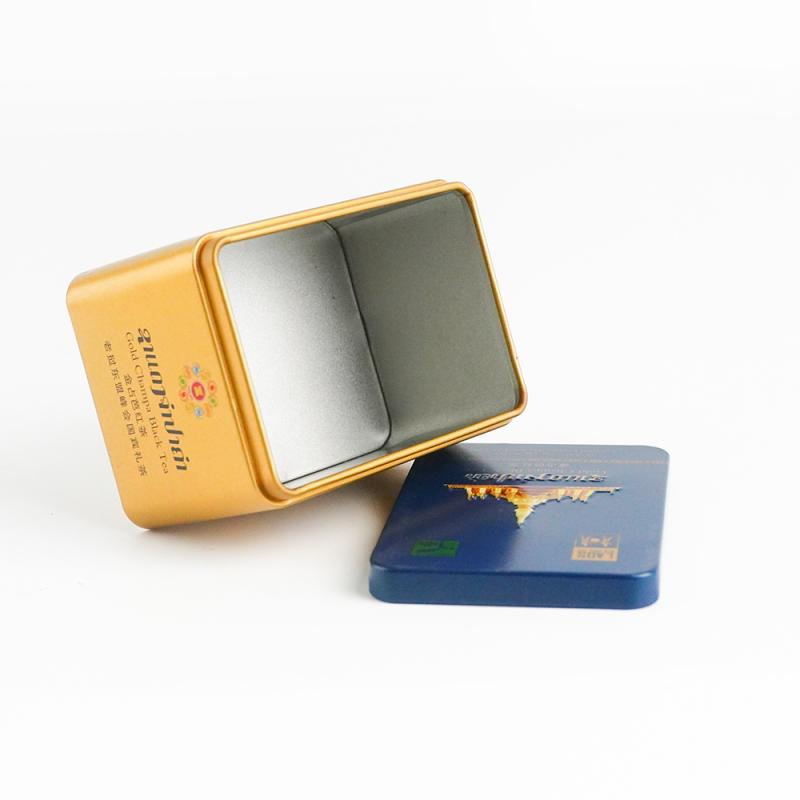 Square Square Mini Tin igbe