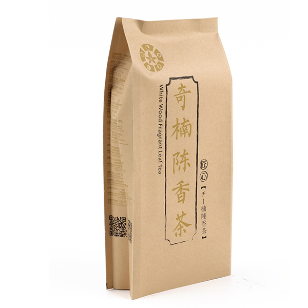 Cheap Cat Shaped Tea Bags Factories - Kraft Paper Tea Pouch With Zip-Lock – Jiayi detail pictures
