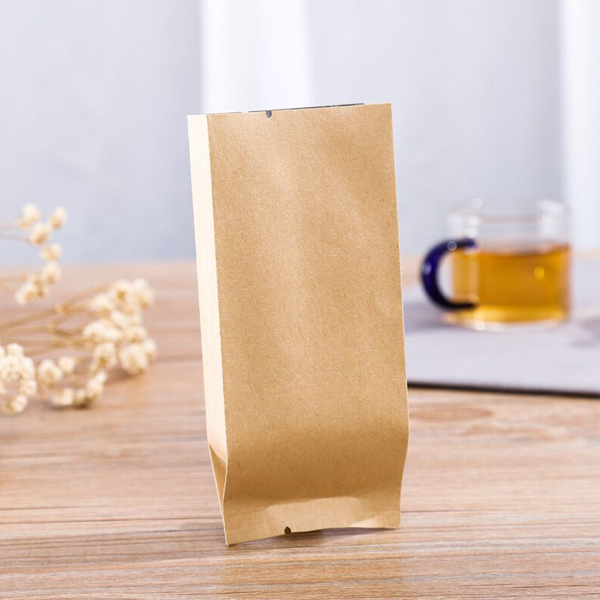 Cheap Cat Shaped Tea Bags Factories - Kraft Paper Tea Pouch With Zip-Lock – Jiayi detail pictures