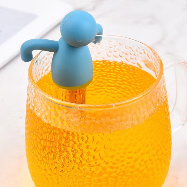 human shape tea strainer filter