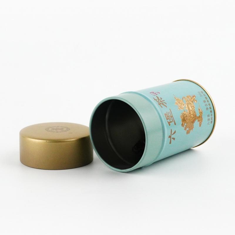Custom Tea Packaging Tin Can
