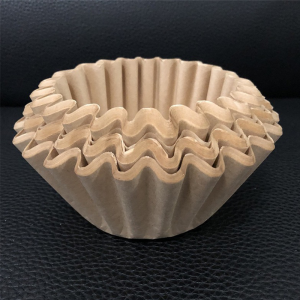 Disposable bowl shaped coffee filter bag