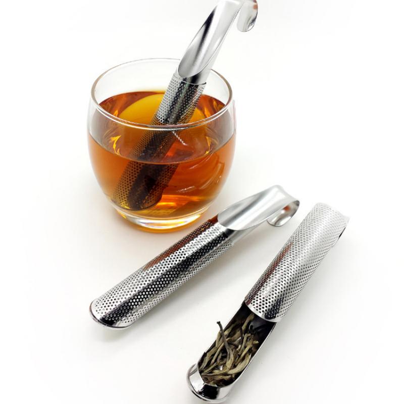 Hanging Push Rod Stick Tea Infuser