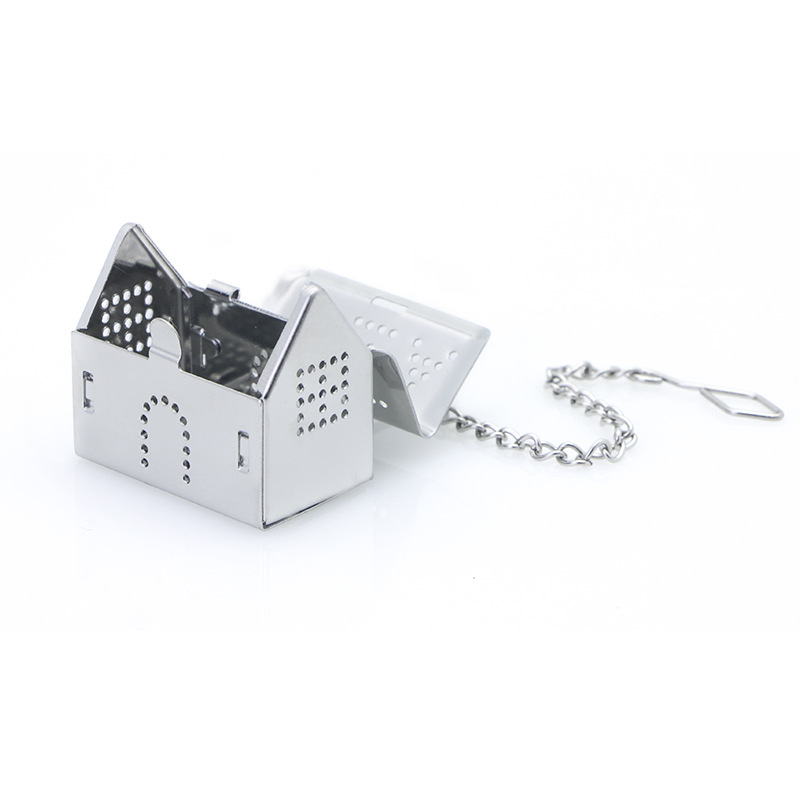 Mini House Shaped Tea Infuser with Drip Tray