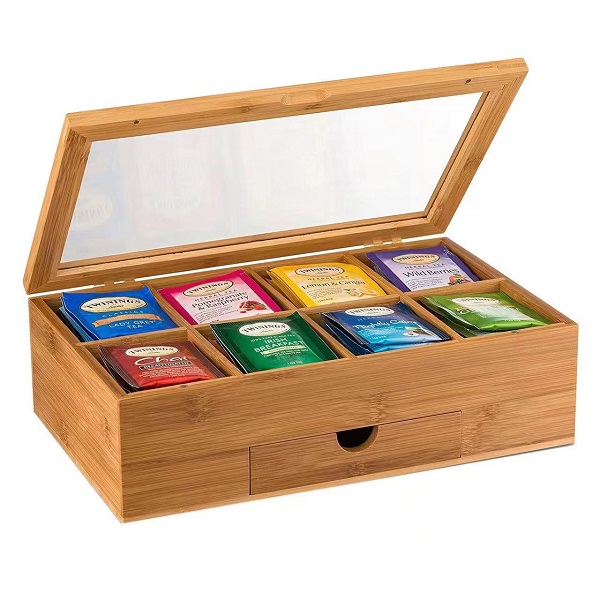 wooden tea box